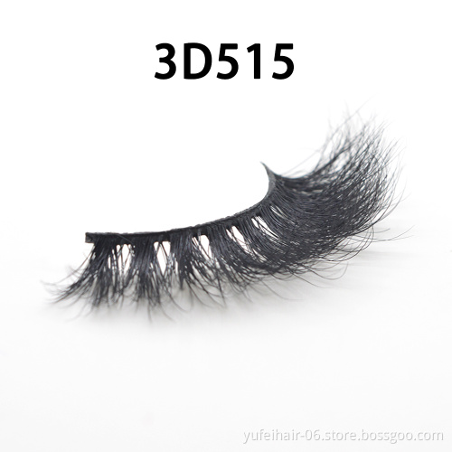 Wholesale 3D 5D 6D Faux Mink False Eyelashes Natural Long Handmade Cruelty-free Lashes
